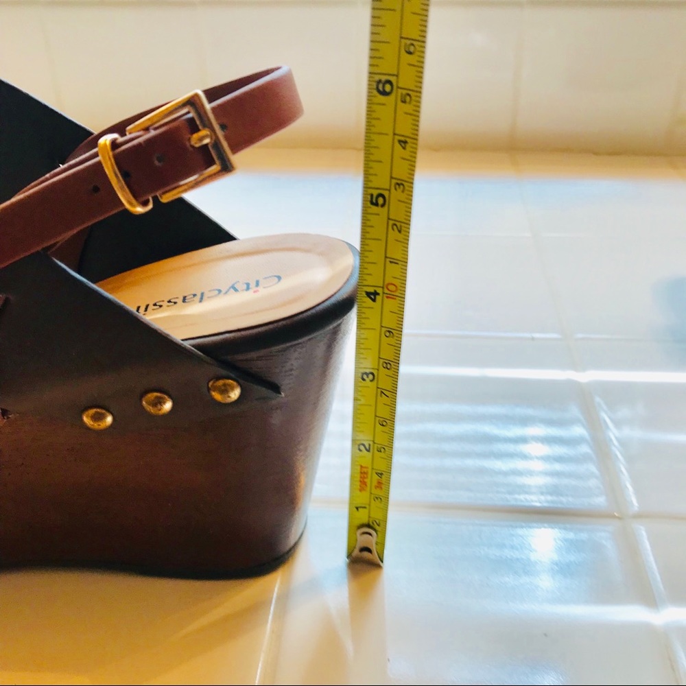 Neutral Studded Wedges - Picture 4 of 8